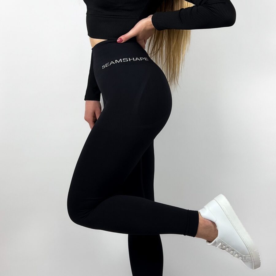 Fitness Seamless Leggings - black - Image 5
